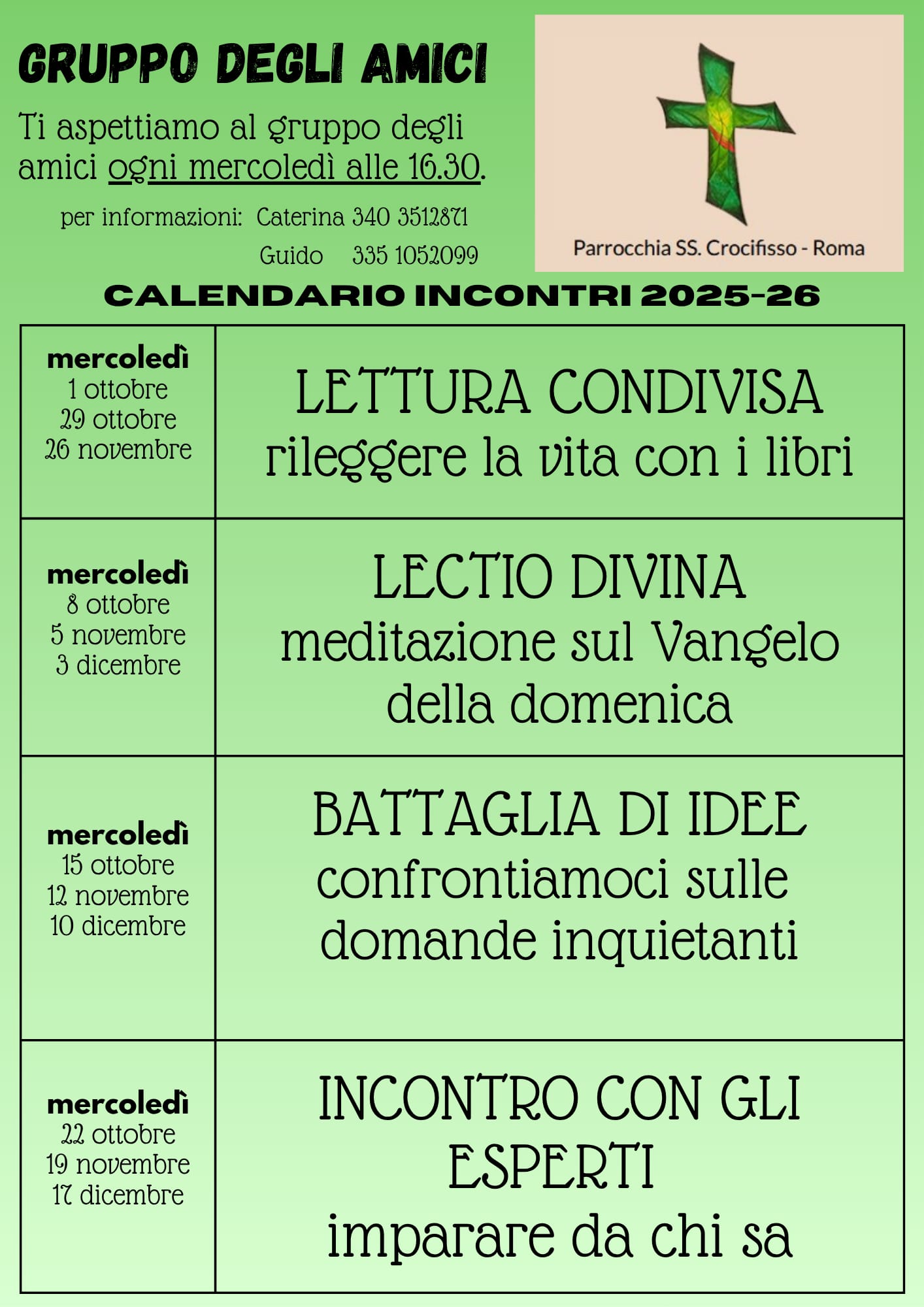 Riparte il gruppo degli amici!