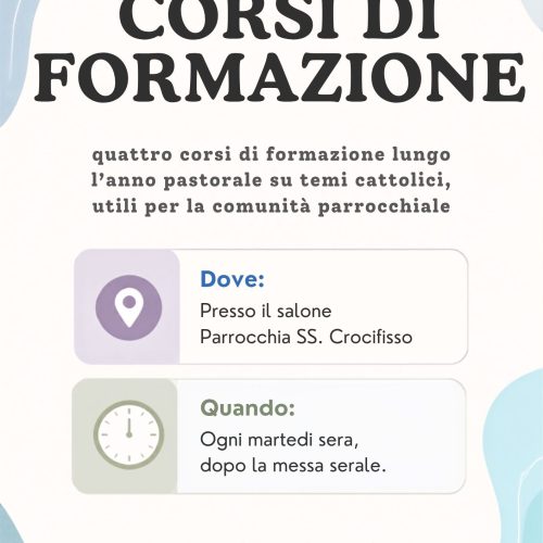 Corsi di formazione