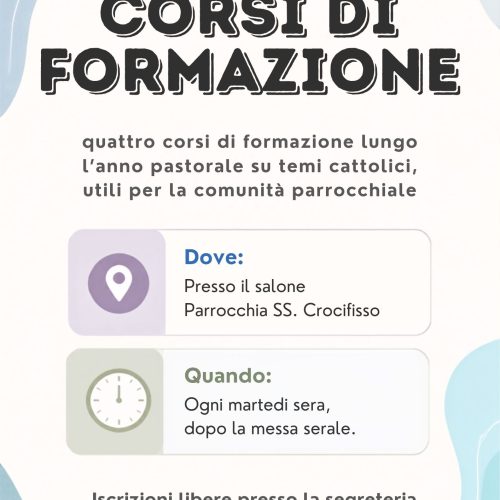 Corsi di formazione