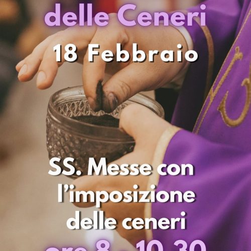 Mercoledì delle ceneri