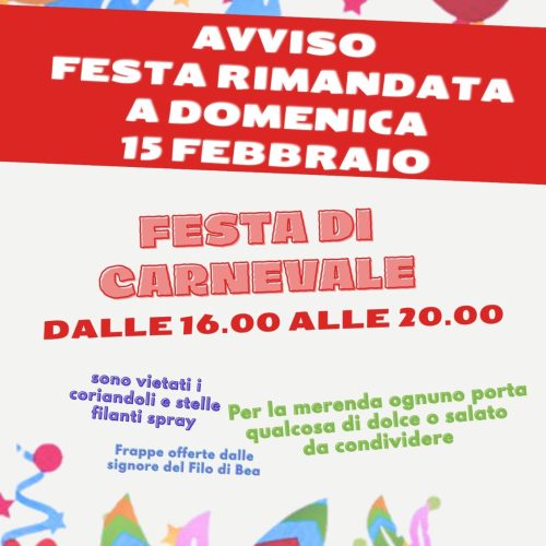 Festa di carnevale