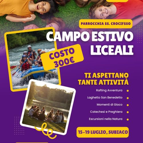 Campo estivo Subiaco