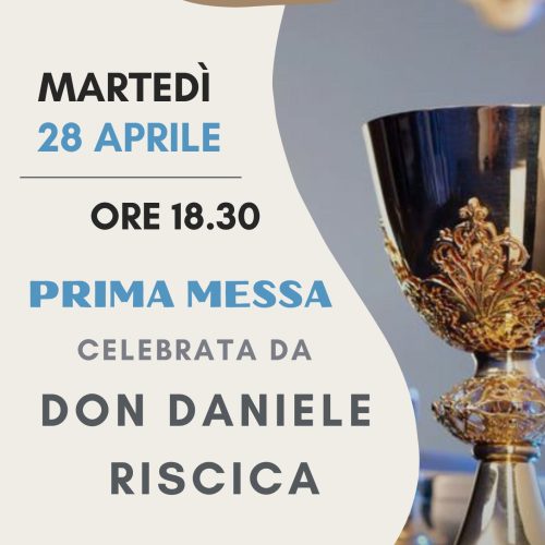 Prima messa don Daniele
