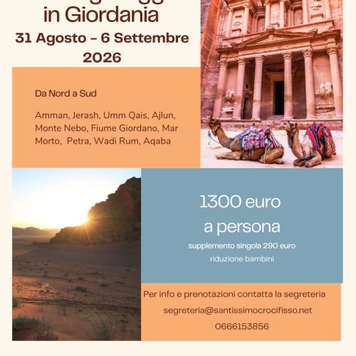 Pellegrinaggio Giordania